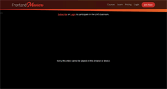 Desktop Screenshot of frontendmasters.com